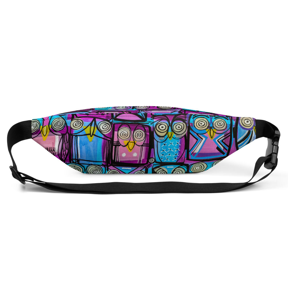 A Parliament of Purple Owls - Lebo Fanny Pack